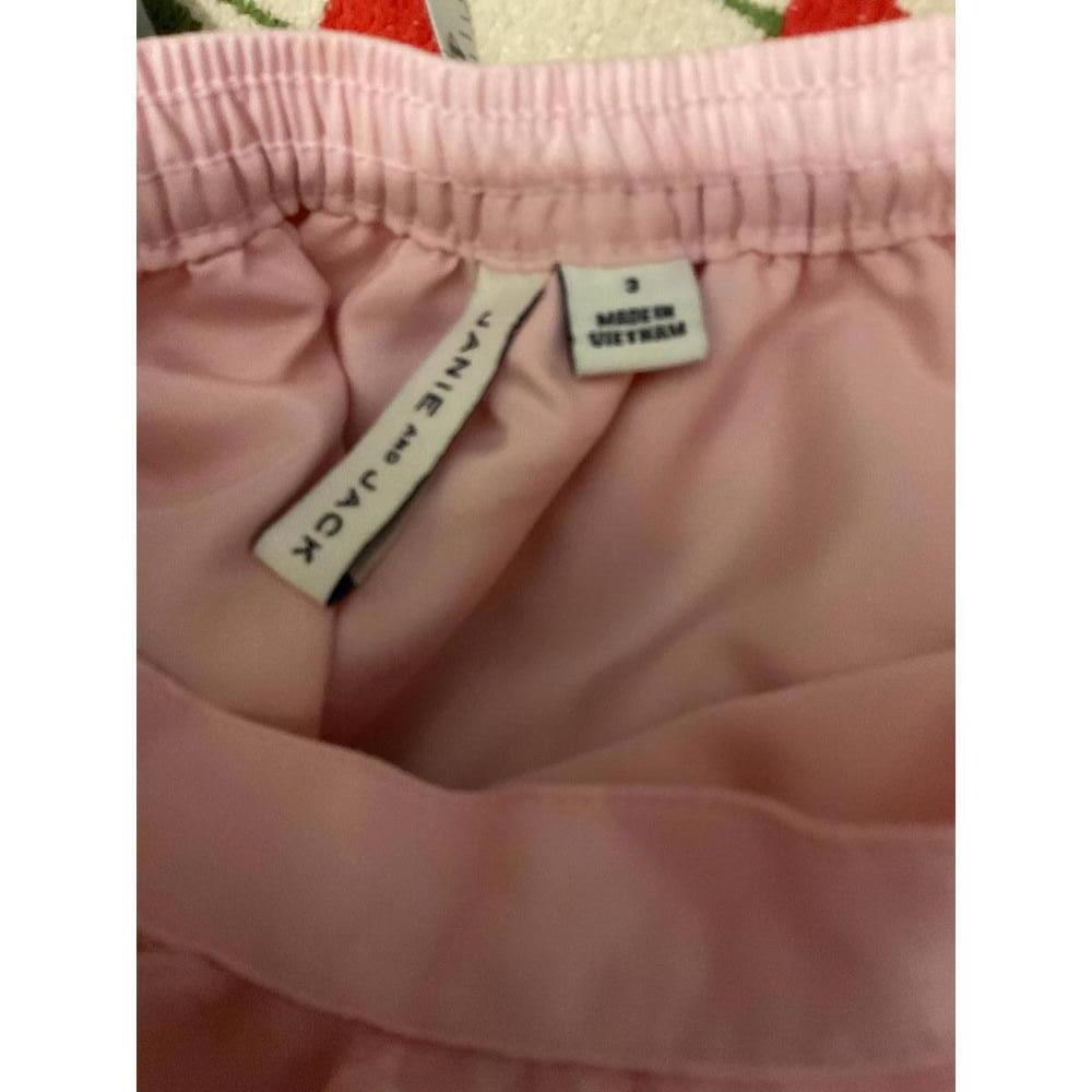 Janie and Jack Adorable Pink Heart Print Tulle Skirt Size 3T - Picture 5 of 6